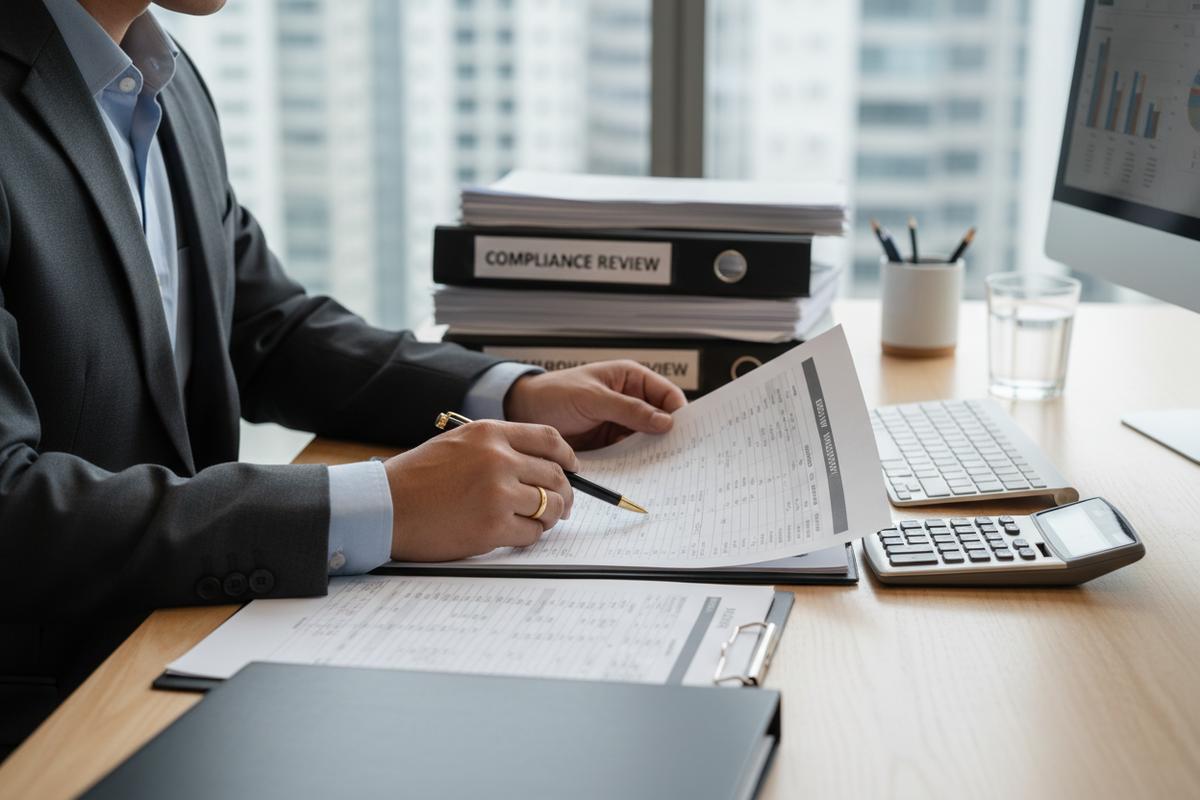 Narmada Financial Consultants office at work